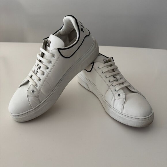 Philipp Plein Lo-Top Sneakers Hexagon, Size 44/ US 11 - Picture 3 of 17